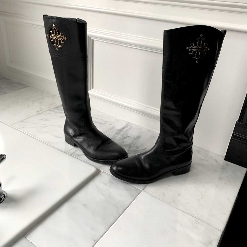 Tory Burch Leather Riding Boots. Stunning! 9.0